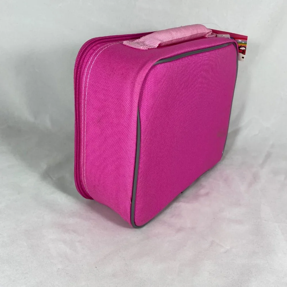 Sanrio Hello Kitty Rectangle Lunch Box SIL-3429 Pink NWT